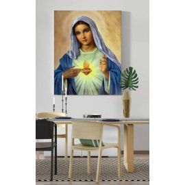 Obraz Serce Maryi - płótno canvas (42) - Obrazy na płótnie canvas - zdjęcie 2 - Obraz Serce Maryi - płótno canvas (42)