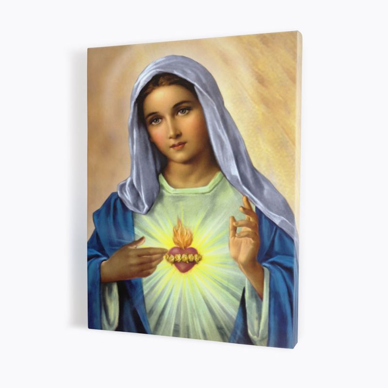 Obraz Serce Maryi - płótno canvas (42) - Obrazy na płótnie canvas - Obraz Serce Maryi - płótno canvas (42)