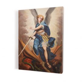 Obraz Archanioł Michał - płótno canvas (43) - Obrazy na płótnie canvas