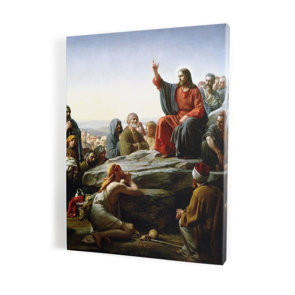 Obraz Nauczanie na górze - płótno canvas (49) - Obrazy na płótnie canvas - Nowość