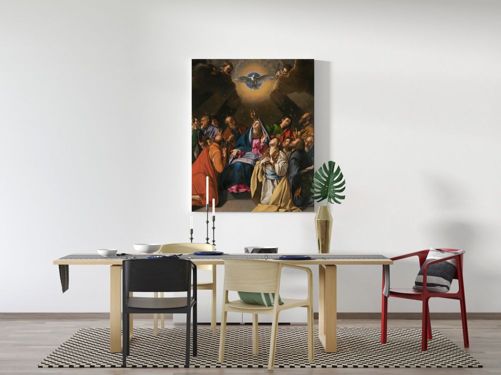 Obraz Zesłanie Ducha Świętego - płótno canvas (50) - Obrazy na płótnie canvas - zdjęcie 2 - Obraz Zesłanie Ducha Świętego - płótno canvas (50)