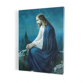 Obraz Chrystus modlący się - płótno canvas (51) - Obrazy na płótnie canvas