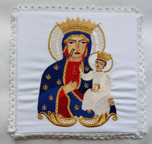 Bielizna kielichowa - Matka Boża Częstochowska - Zestawy - Nowość