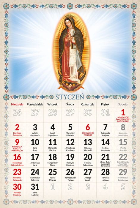 Kalendarz Maryjny 2022 - Kalendarze religijne - zdjęcie 3 - Kalendarz Maryjny 2022