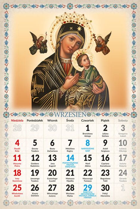 Kalendarz Maryjny 2022 - Kalendarze religijne - zdjęcie 5 - Kalendarz Maryjny 2022