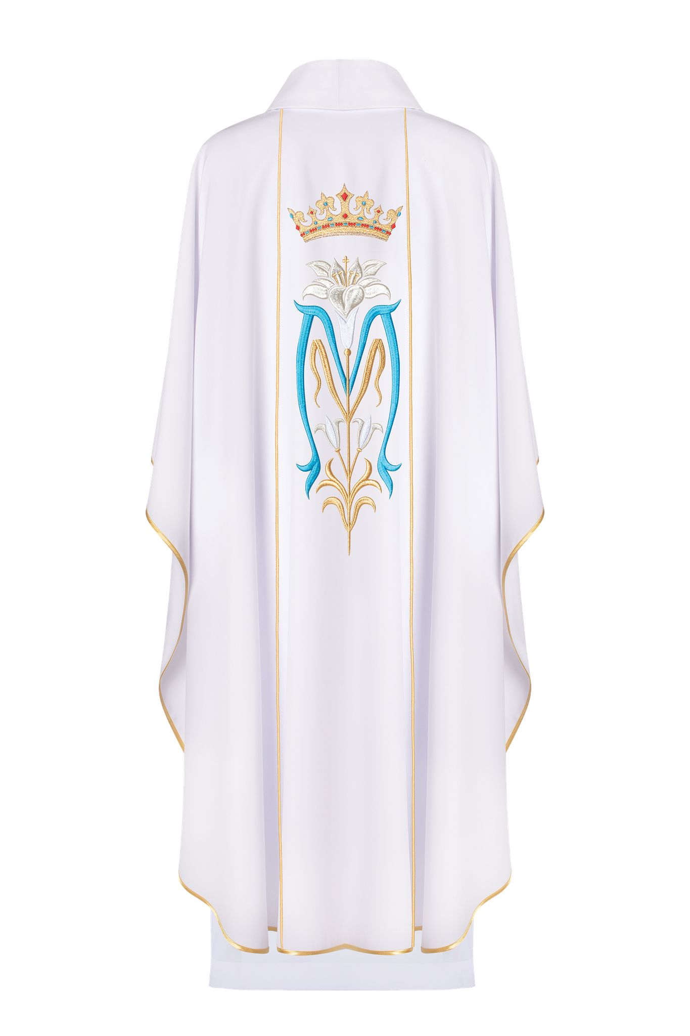 Ornat maryjny haftowany (19) - Ornaty Maryjne - zdjęcie 6 - Ornat maryjny haftowany (19)