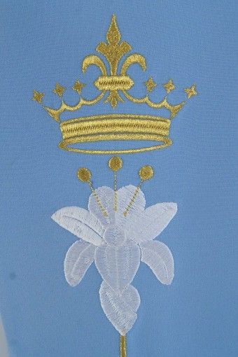 Stuła kapłańska - Matka Boża Częstochowska (23) - Z POSTACIAMI - zdjęcie 3 - Stuła kapłańska - Matka Boża Częstochowska (23)