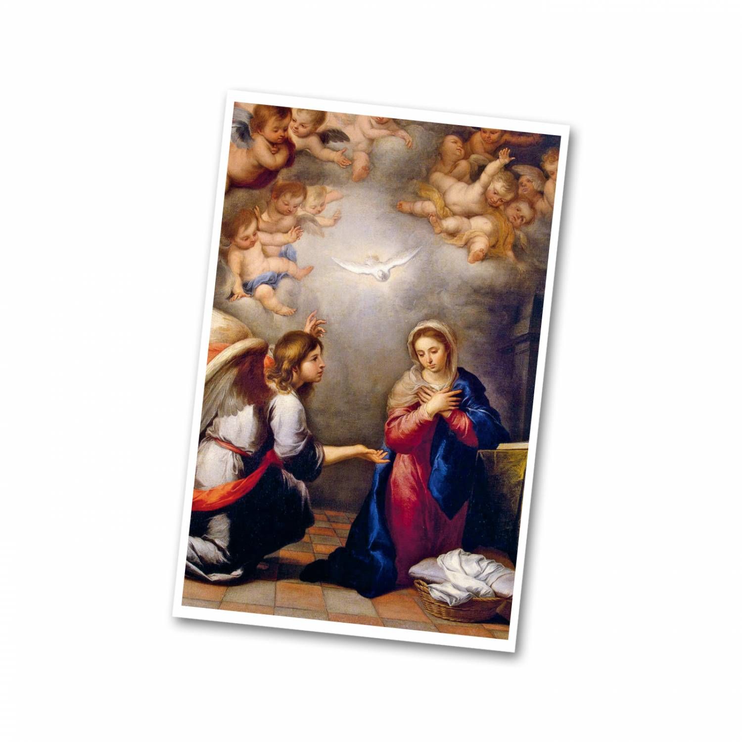 Zesłanie Ducha Świętego - Obrazek z modlitwą - Folder religijny - zdjęcie 3 - Zesłanie Ducha Świętego - Obrazek z modlitwą