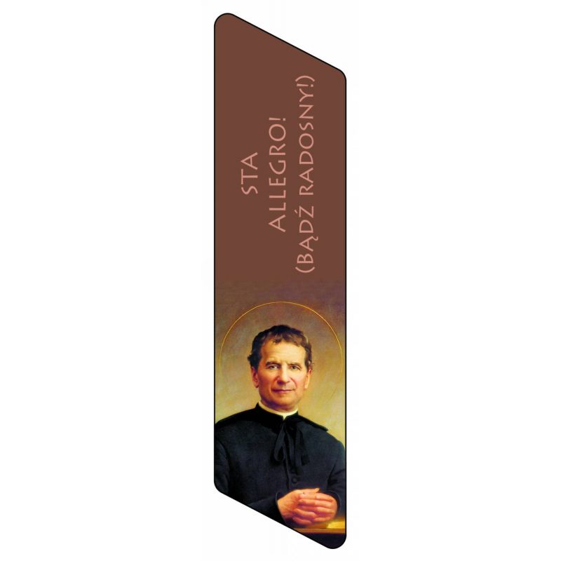 Magnetyczna zakładka do książki Święty Jan Bosko - Zakładki religijne do książek - Magnetyczna zakładka do książki Święty Jan Bosko