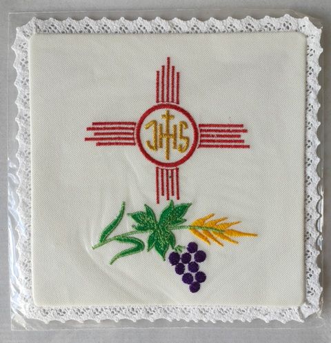 Palka haftowana ecru - IHS - kolor ecru - Nowość