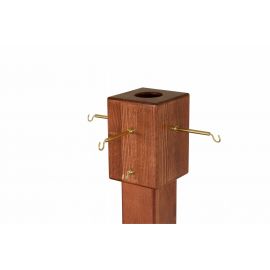 Stojak na trybularz z litego drewna - 125 cm - STOJAK - RÓŻNE - zdjęcie 4 - Stojak na trybularz z litego drewna - 125 cm