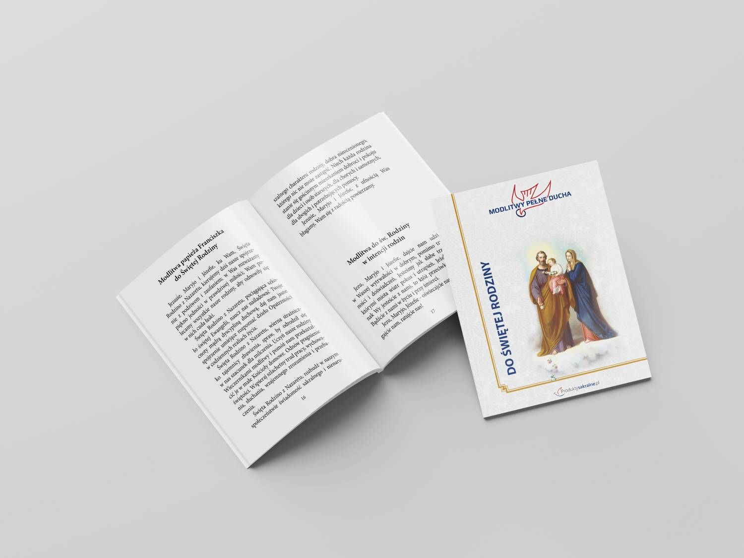Modlitewnik Modlitwy Pełne Ducha - Do Świętej Rodziny - Modlitewniki - Nowość