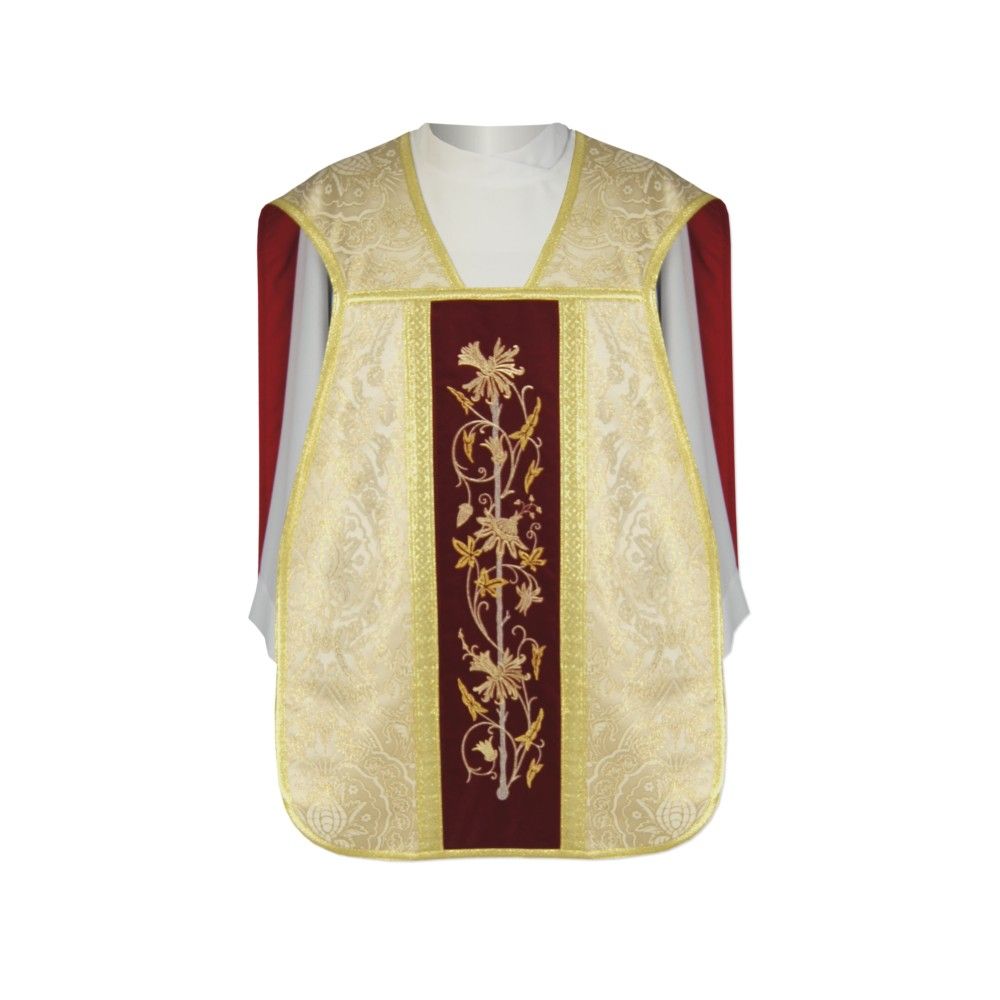 Ornat rzymski IHS - złoty (26) - Ornaty rzymskie - zdjęcie 2 - Ornat rzymski IHS - złoty (26)