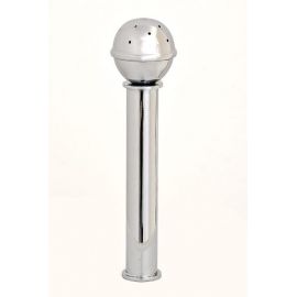 Kropidło kulkowe mosiężne, chromowane 17 cm (4) - KROPIDŁA