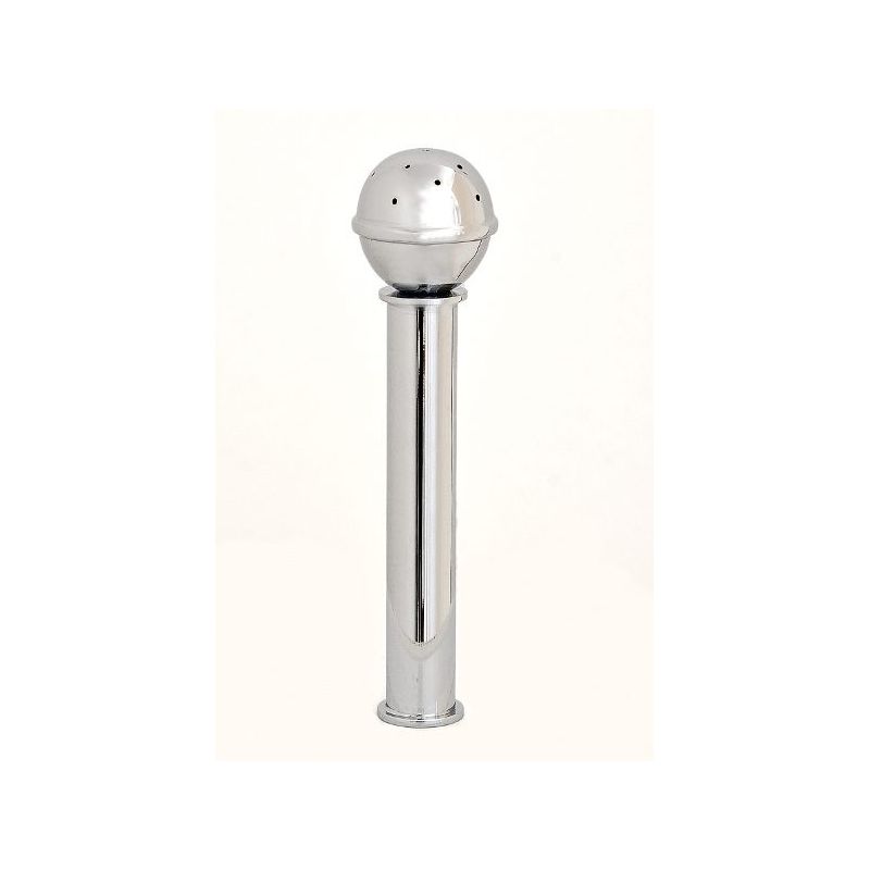 Kropidło kulkowe mosiężne, chromowane 17 cm (4) - KROPIDŁA - Kropidło kulkowe mosiężne, chromowane 17 cm (4)