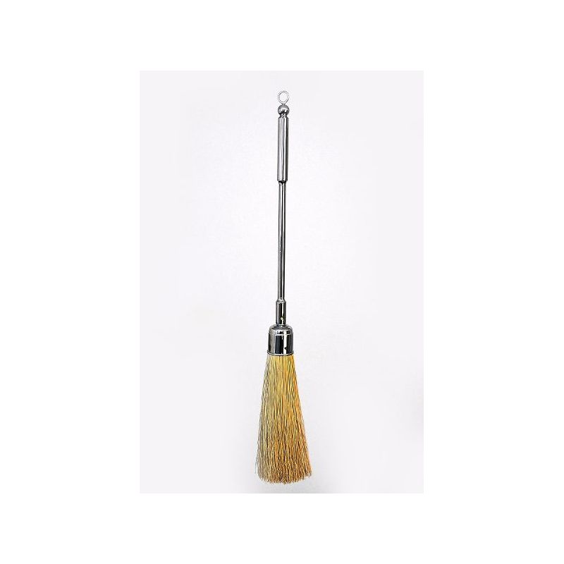 Kropidło z mosiądzu, chromowane wys. 68 cm (6) - KROPIDŁA - Kropidło z mosiądzu, chromowane wys. 68 cm (6)