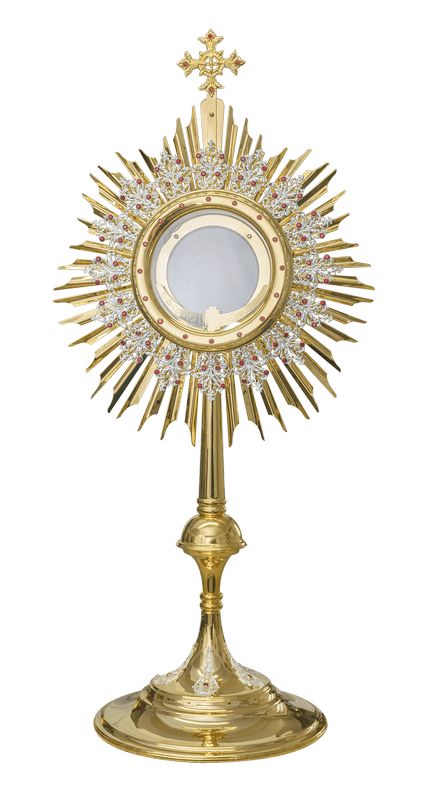 Monstrancja na dużą hostię 85 cm (29) - MONSTRANCJE - Nowość