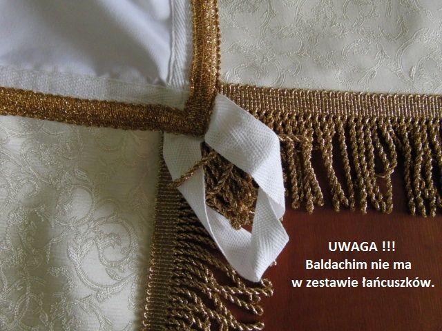 Baldachim 110x140 z drewnianą ramą (243) - BALDACHIMY - zdjęcie 2 - Baldachim 110x140 z drewnianą ramą (243)