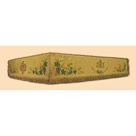 Baldachim złoty 110x140 z usztywnieniem (4) - BALDACHIMY - zdjęcie 2 - Baldachim złoty 110x140 z usztywnieniem (4)