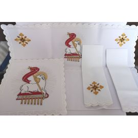Bielizna kielichowa - Baranek Ofiarny (8) - Zestawy - zdjęcie 2 - Bielizna kielichowa - Baranek Ofiarny (8)