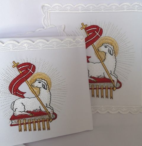 Bielizna kielichowa - Baranek Ofiarny (8) - Zestawy - Nowość