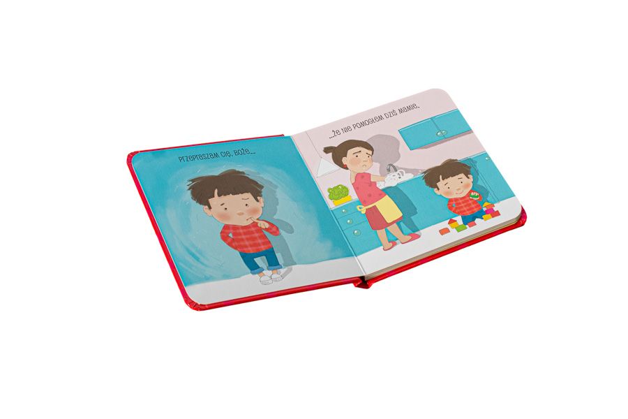 Książeczka Przepraszam. Modlitwa dziecka - Książki religijne dla dzieci - zdjęcie 2 - Książeczka Przepraszam. Modlitwa dziecka