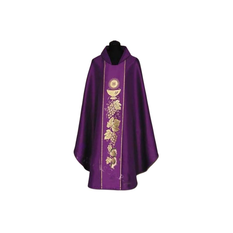 Ornat haftowany (25A) - Ornaty fioletowe - Ornat haftowany (25A)