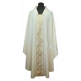 Ornat strecz, pas tkany, kolory liturgiczne (69) - Ornaty haftowane
