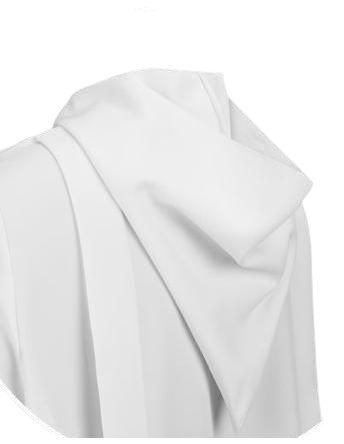 Alba lektorska z kapturem - 188 cm - Alba lektorska z kapturem - zdjęcie 2 - Alba lektorska z kapturem - 188 cm