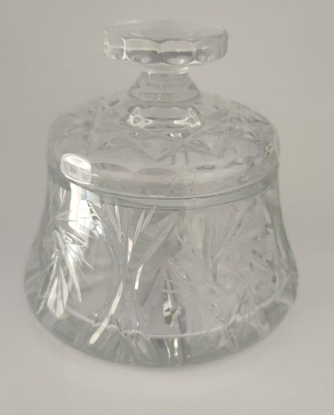 Vasculum kryształowe - INNE NACZYNIA LITURGICZNE - zdjęcie 2 - Vasculum kryształowe