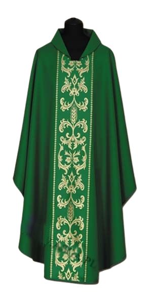 Ornat haftowany (20A) - Ornaty zielone - Nowość