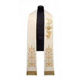 Stuła haftowana eucharystyczna -Ryby (32) - EUCHARYSTYCZNE