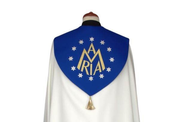 Kapa maryjna haftowana (75) - zdjęcie 2 - Kapa maryjna haftowana (75)