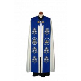 Kapa maryjna haftowana (75) - KAPY LITURGICZNE