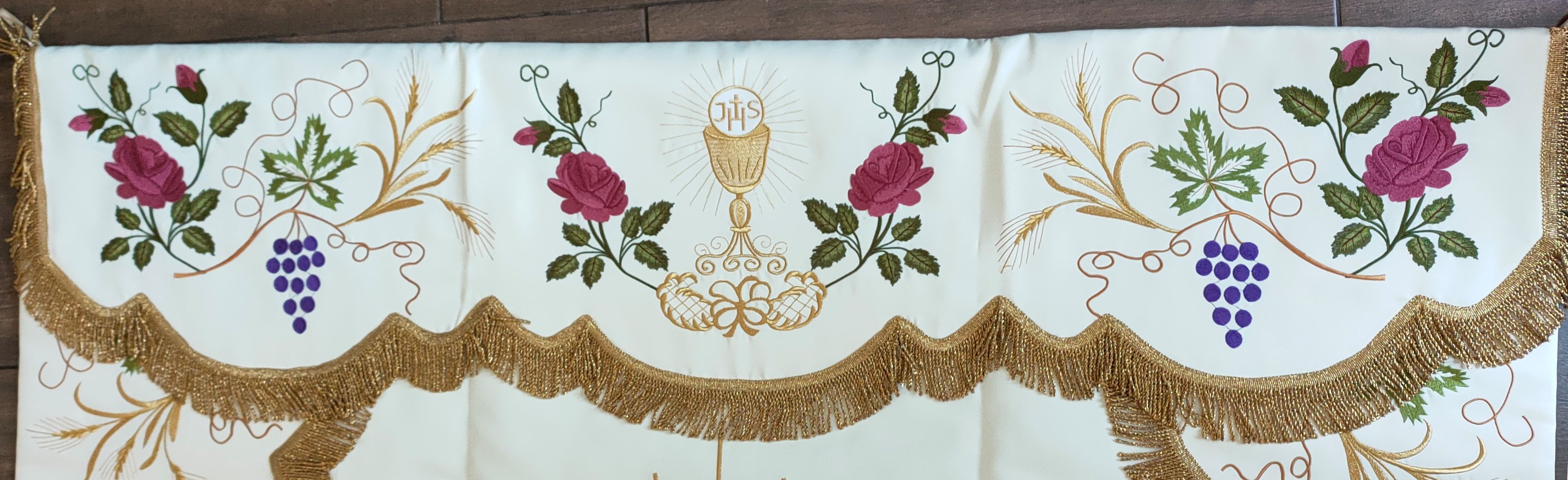 Baldachim bogato haftowany (Z) - Baldachimy haftowane - zdjęcie 6 - Baldachim bogato haftowany (Z)