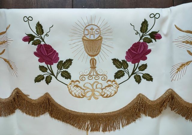 Baldachim bogato haftowany (Z) - Baldachimy haftowane - zdjęcie 7 - Baldachim bogato haftowany (Z)