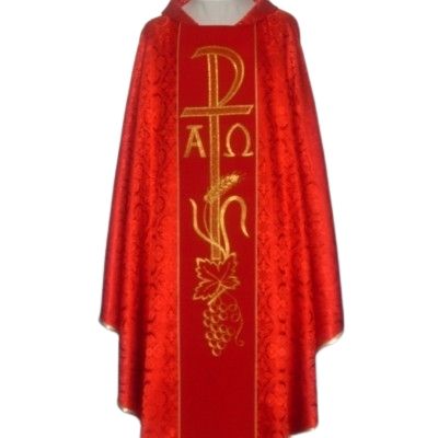 Ornat z komputerowo haftowanym pasem (22) - Ornaty haftowane - zdjęcie 5 - Ornat z komputerowo haftowanym pasem (22)