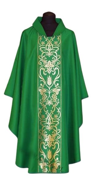 Ornat haftowany (21A) - Ornaty zielone - Nowość