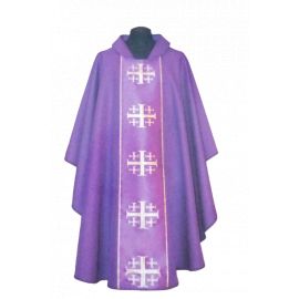 Ornat haftowany (29A) - Ornaty fioletowe