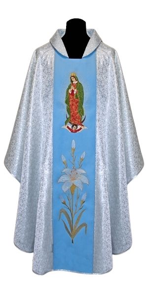 Ornat haftowany MB z Guadalupe - Ornaty Maryjne - Nowość