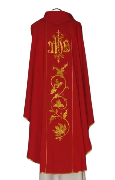 Ornat z wizerunkiem św. Kazimierza - Ornaty z wizerunkiem świętych - zdjęcie 4 - Ornat z wizerunkiem św. Kazimierza