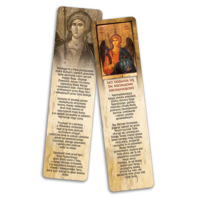 Zakładka do książki - Michał Archanioł (2) - Zakładki religijne do książek - Zakładka do książki - Michał Archanioł (2)