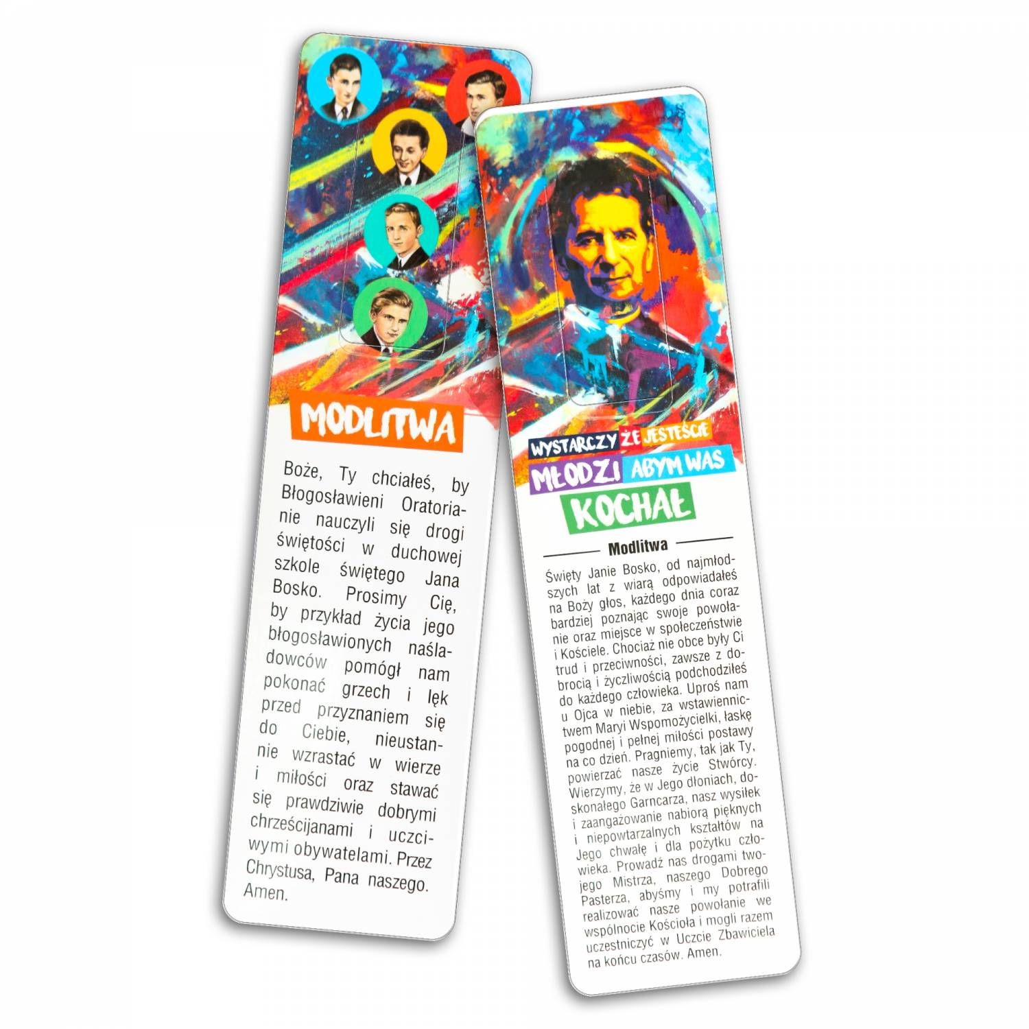 Zakładka do książki - Św. Jan Bosko - Zakładki religijne do książek - Nowość