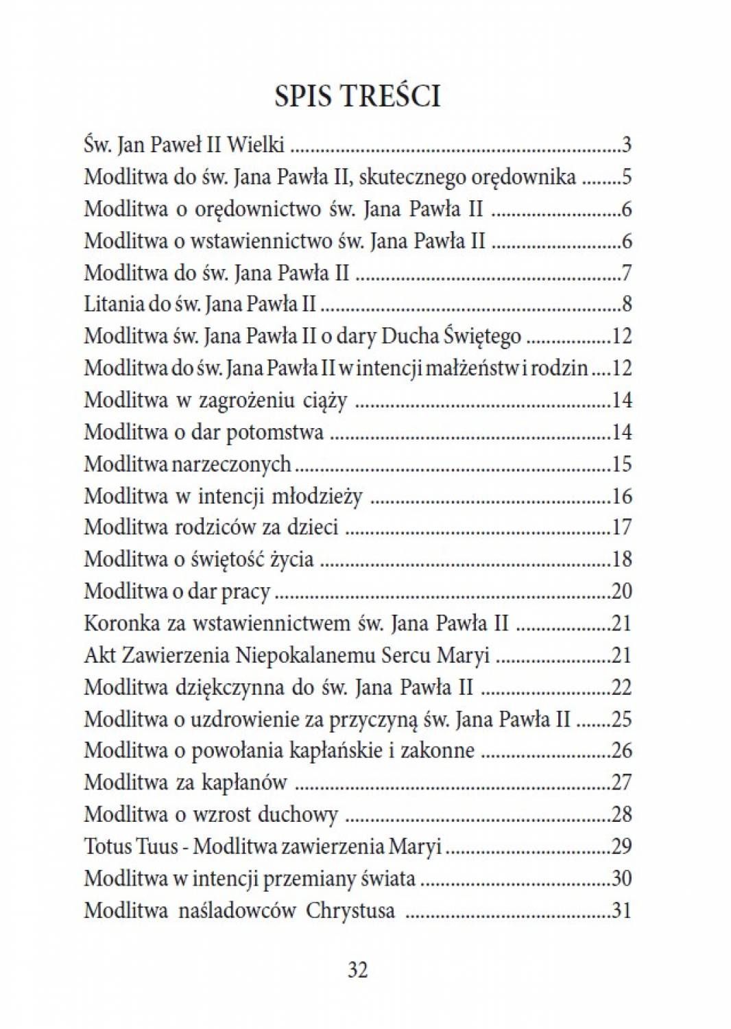 Modlitwy Pełne Ducha - Święty Jan Paweł II - Modlitewniki - zdjęcie 2 - Modlitwy Pełne Ducha - Święty Jan Paweł II