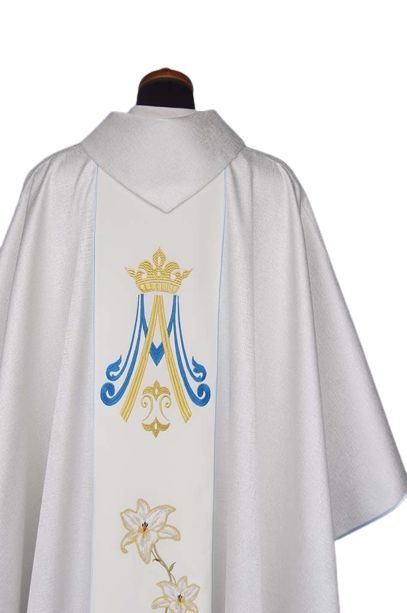 Ornat - Serce Maryi - Ornaty z wizerunkiem świętych - zdjęcie 4 - Ornat - Serce Maryi