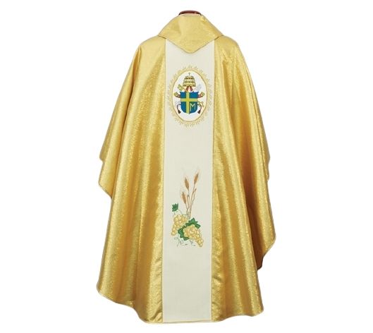 Ornat z wizerunkiem Jan Paweł II - Ornaty z wizerunkiem świętych - zdjęcie 3 - Ornat z wizerunkiem Jan Paweł II