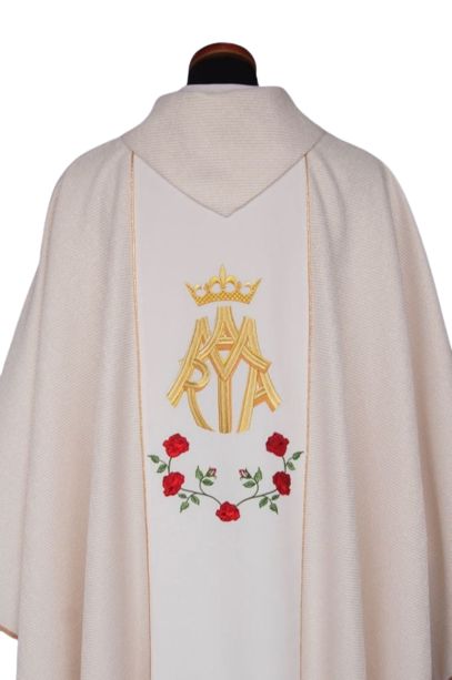 Ornat Matka Boska z Guadalupy - Ornaty z wizerunkiem świętych - zdjęcie 4 - Ornat Matka Boska z Guadalupy