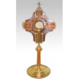 Monstrancja pozłacana duża - 76 cm (S4) - MONSTRANCJE