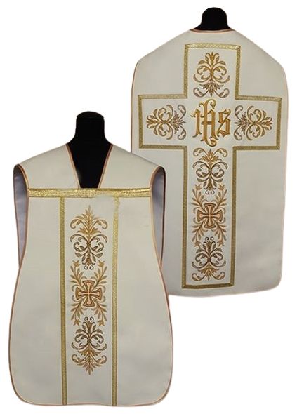 Ornat rzymski IHS kolory liturgiczne (44) - Ornaty rzymskie - Nowość