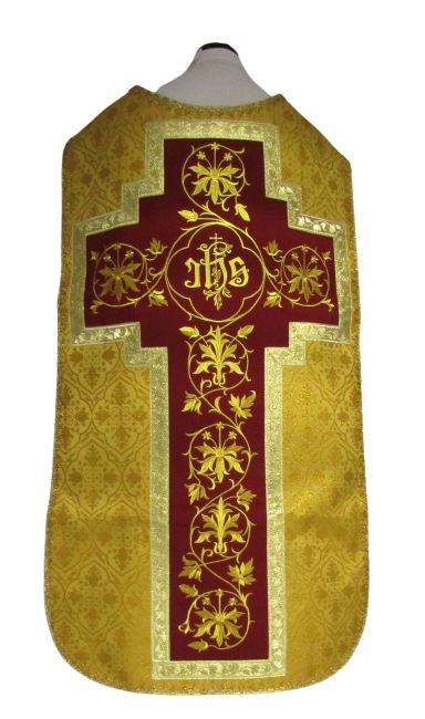 Ornat rzymski miodowy, rozeta (53) - Ornaty rzymskie - Nowość